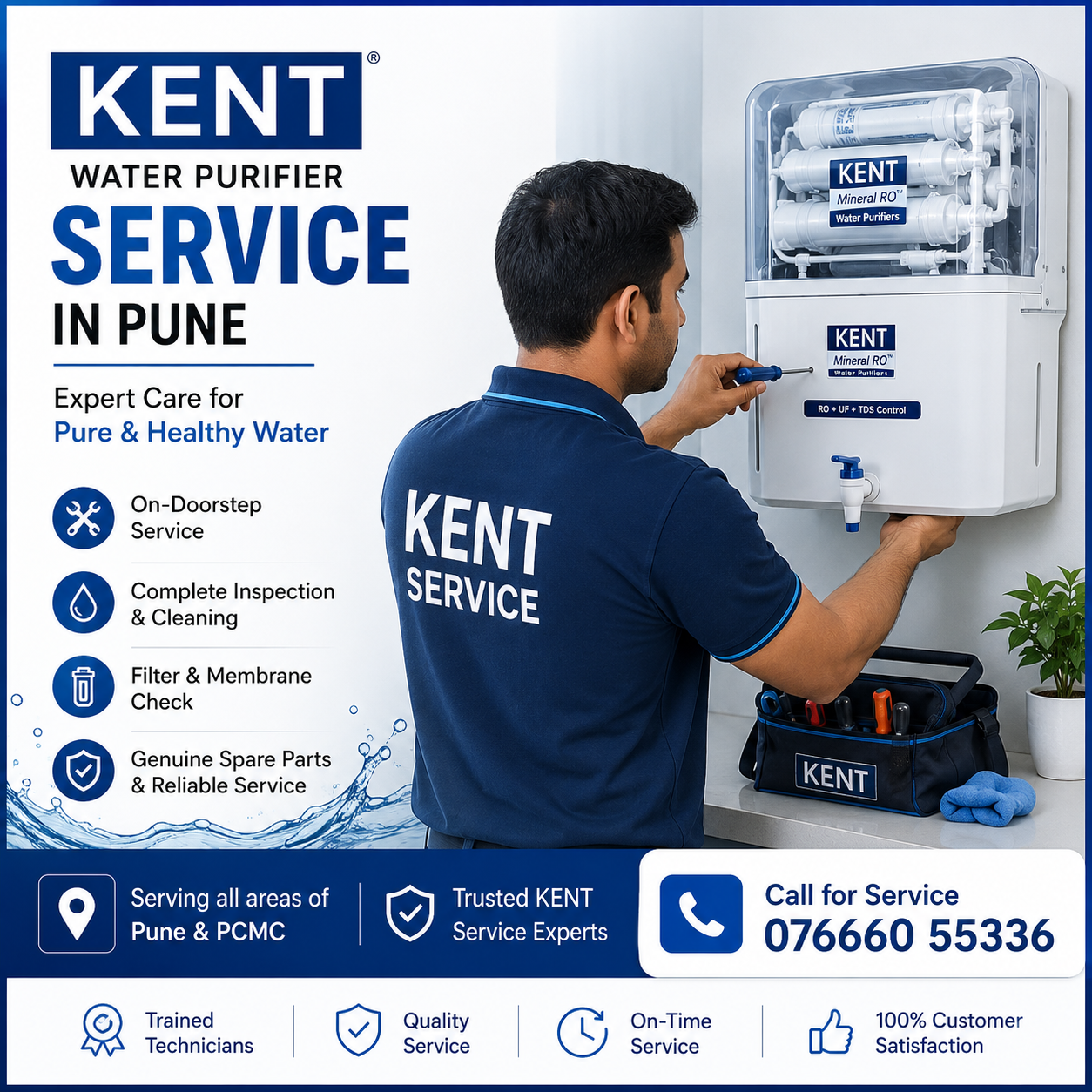 KENT Water Purifier Service in Pune